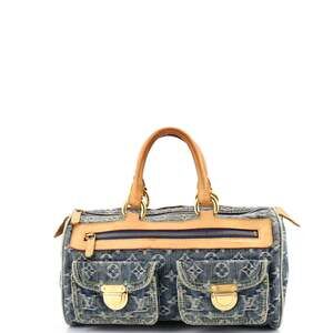 Louis Vuitton Neo Speedy Bag Denim #247421L24B
